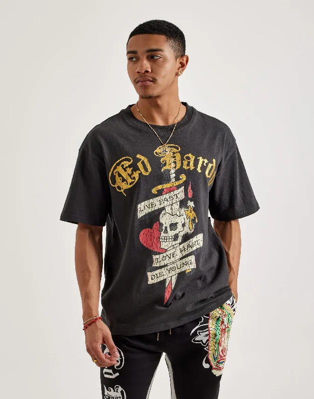 Ed Hardy Live Fast Tee Beach