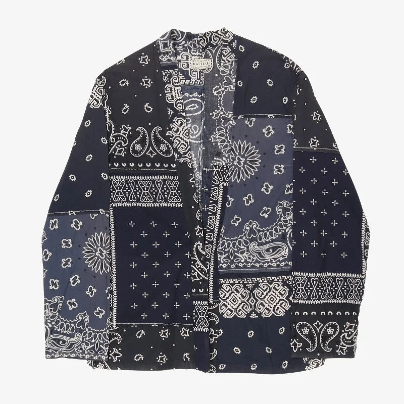Bandana Patchwork Kakashi Shirt Monochromatic All