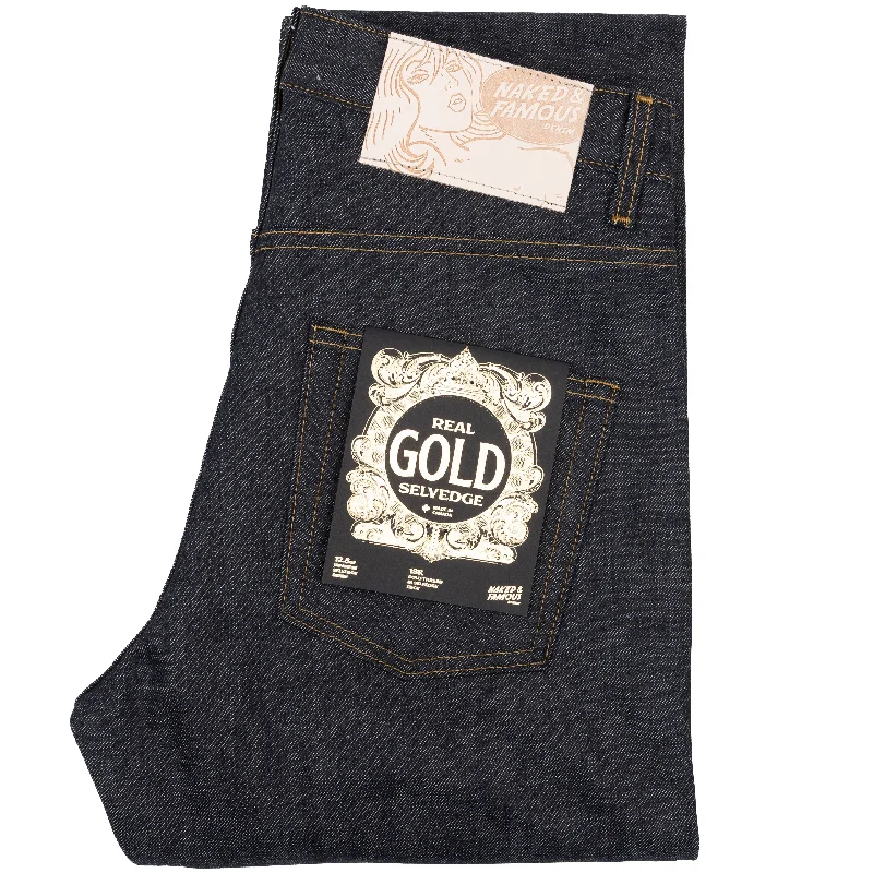 Easy Guy - Deadstock Real Gold Selvedge Trendy Men's Bucket