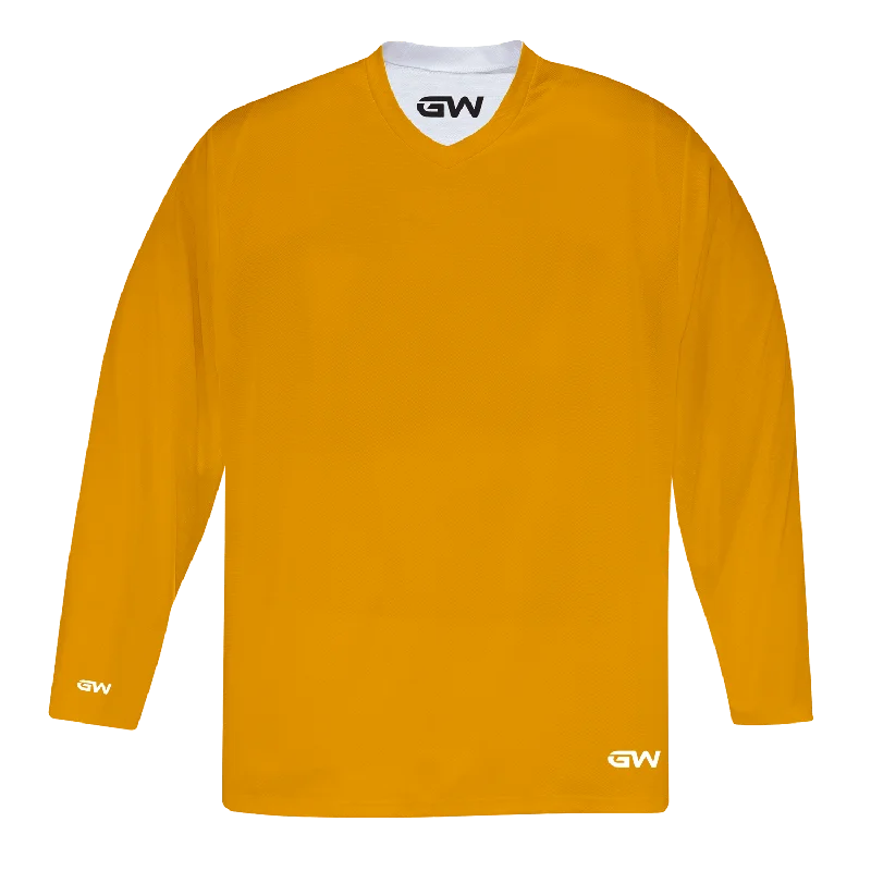 GameWear GW7500 ProLite Series Reversible Junior Hockey Practice Jersey - Yellow / White Streetwear Style GameWear GW7500 ProLite Series Reversible Junior Hockey Practice Jersey - Yellow / White Streetwear Style