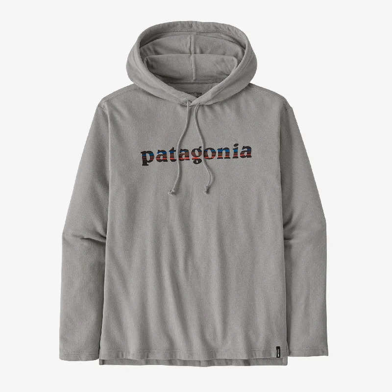 Men's Lightweight '73 Text Logo Wildrise Hoody Sleek Men's Metallic
