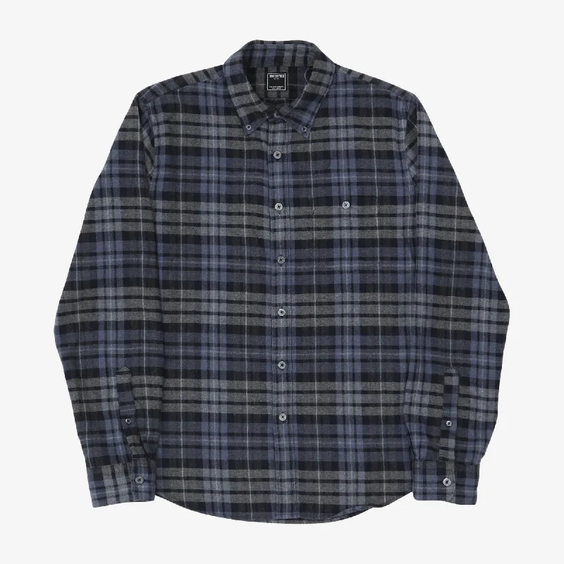 Flannel Shirt Traditional Men's Wool
