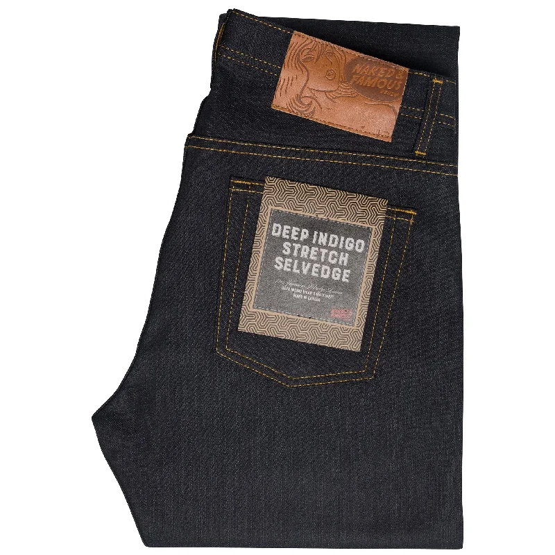 Weird Guy - Deep Indigo Stretch Selvedge Rugged Men's Outdoor 