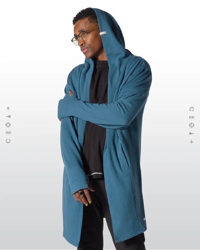 BUTTER LONG HOOD CARDIGAN  SLATE Confident Men's High
