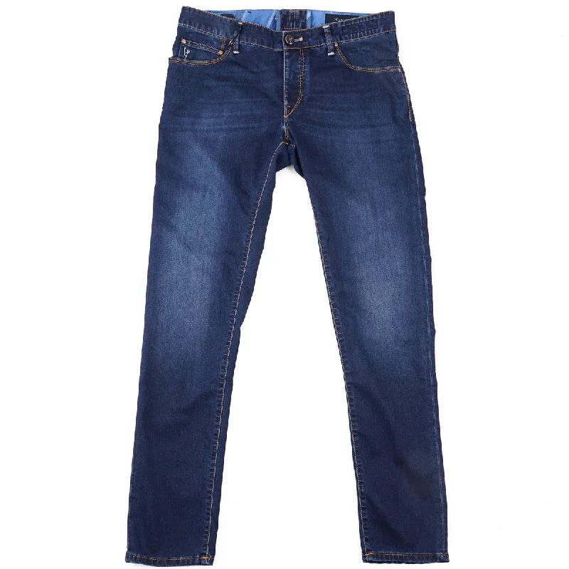 Handpicked 'Orvieto' Slim-Fit Lightweight Jeans Classic Men's Pin
