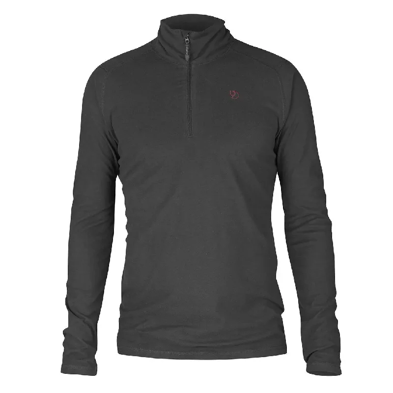 Fjallraven Pine Half Zip Fleece Dark Grey British Gentleman Style