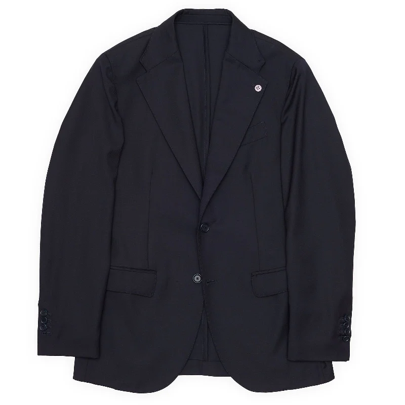 SARTORIA PARTENOPEA Navy Blue Wool Jacket EU 46 NEW US 36 Current Model Hip Men's Retro SARTORIA PARTENOPEA Navy Blue Wool Jacket EU 46 NEW US 36 Current Model Hip Men's Retro