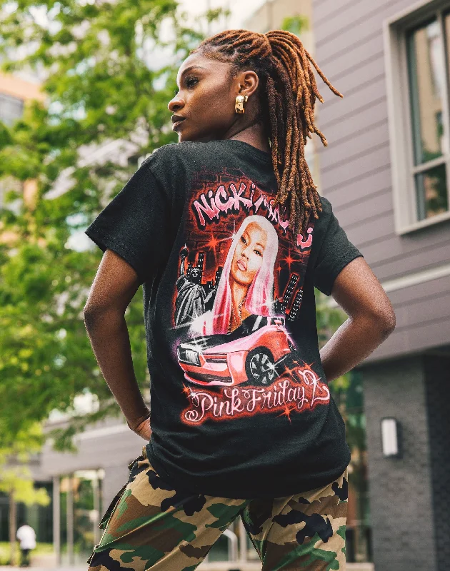 Bravado Nicki Minaj Pink Friday 2 Tee Dapper Men's Bow