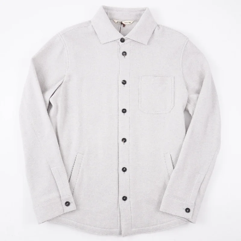 Maurizio Baldassari Solferino Cashmere Overshirt Classic Men's Pin