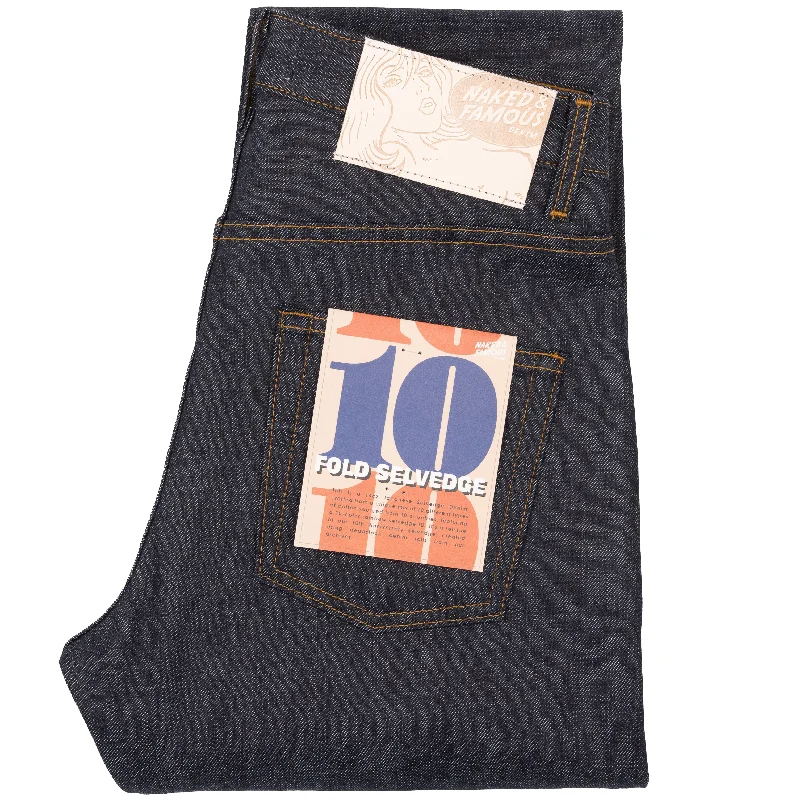 Easy Guy - 10 Fold Selvedge Polished Men's Silk