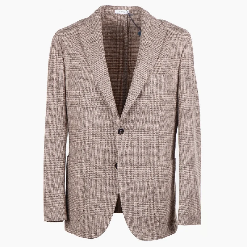 Boglioli Wool-Cashmere 'K Jacket' Sport Coat Monochromatic Office Style