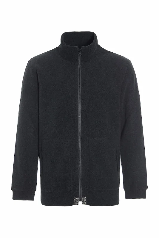 CARDIGAN ZIPPER - 1040C - SOFT BLACK Youthful Men's Anime
