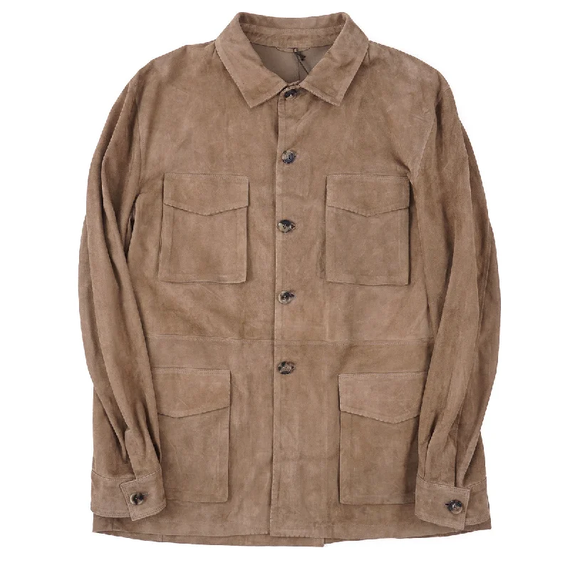 Rifugio Unlined Nappa Suede Safari Jacket Lumberjack
