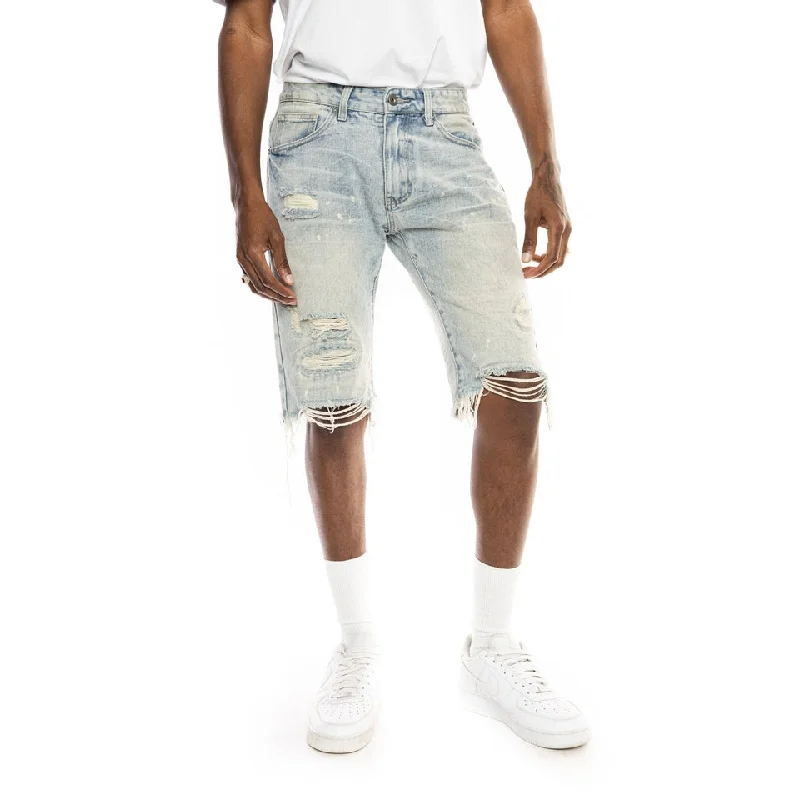 12" Slim Basic Jean Shorts - Suffolk blue Modern Men's Tech