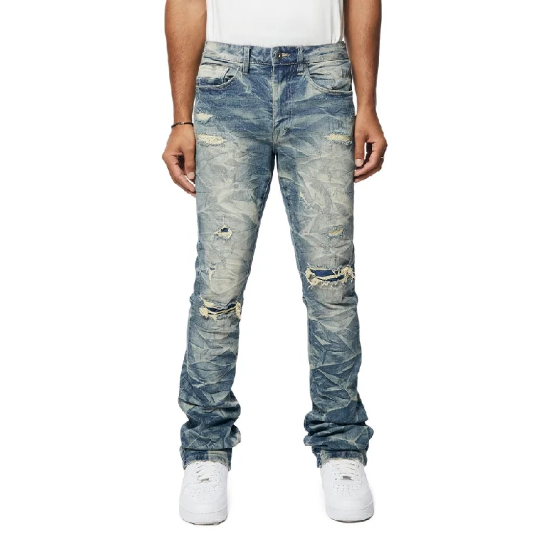 Stacked Essential Jeans - Hunter Blue Confident Men's Power