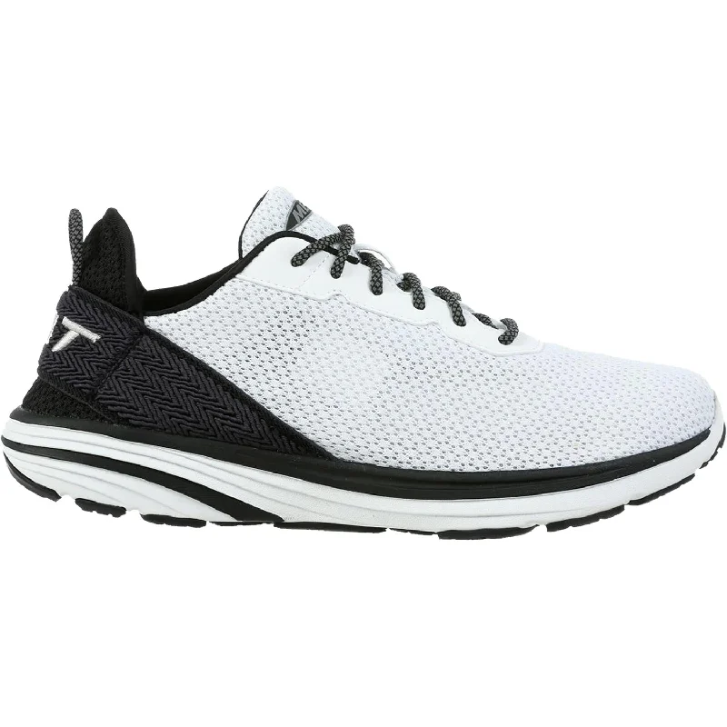 Women's MBT Gadi Black/White Mesh