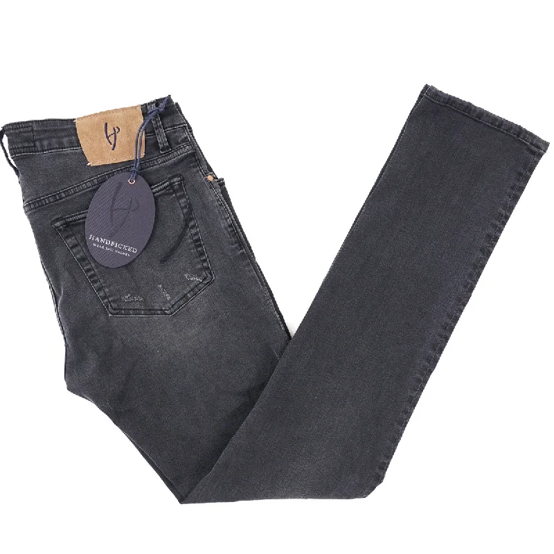 Handpicked 'Orvieto' Slim-Fit Denim Jeans Masculine Men's 