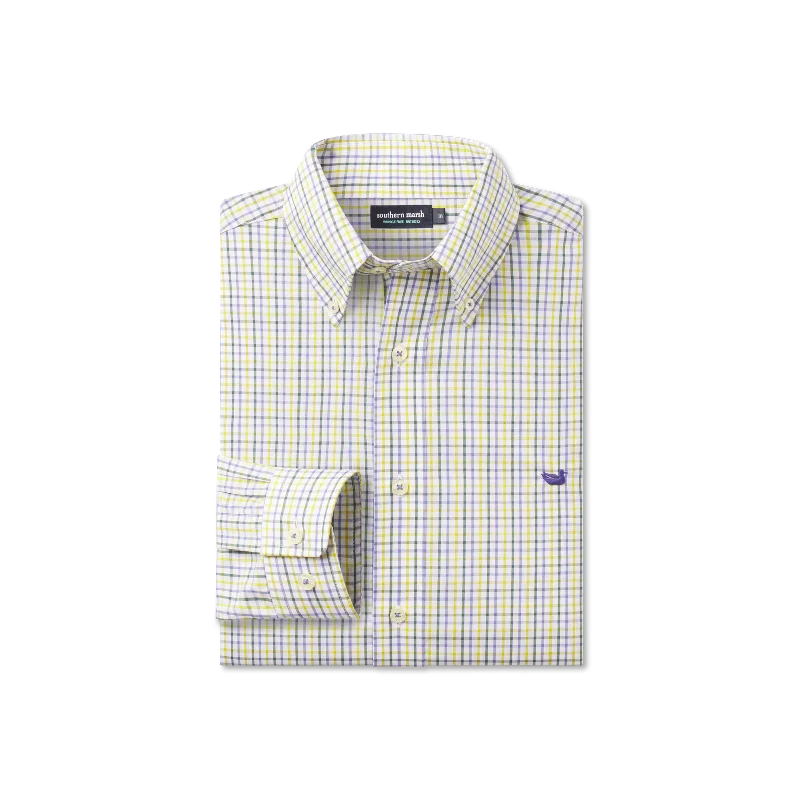 Nottoway Check Dress Shirt Streetwear Style