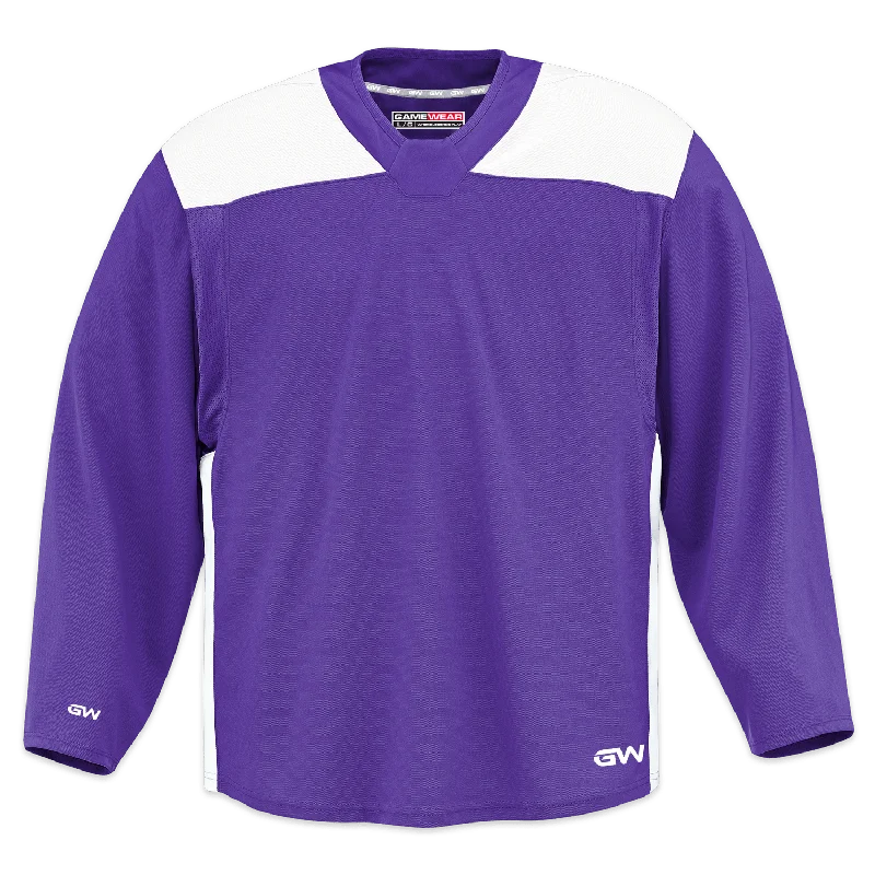 GameWear GW6500 ProLite Series Senior Hockey Practice Jersey - Violet / White Elegant Men's Cashmere GameWear GW6500 ProLite Series Senior Hockey Practice Jersey - Violet / White Elegant Men's Cashmere