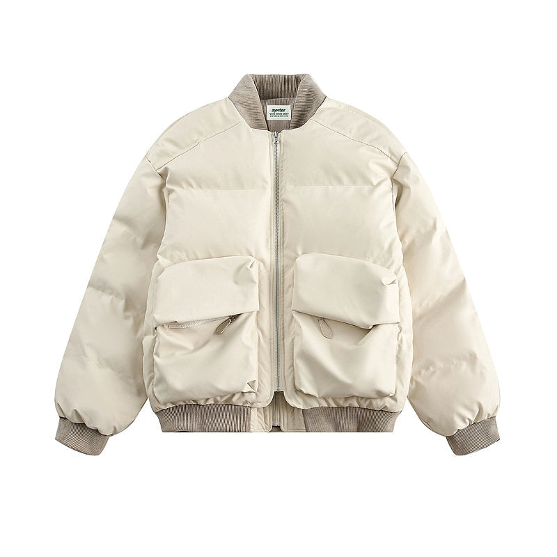 Stand Collar Insulated Jacket Bold Men's Statement