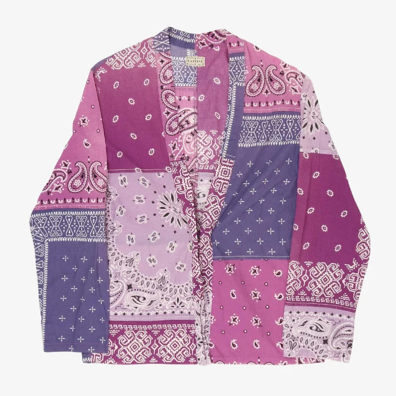 Bandana Patchwork Kakashi Shirt Hip Men's Urban