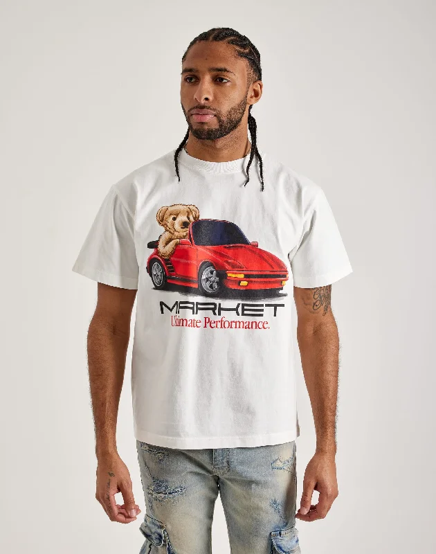 Market  Ultimate Performance Bear Tee Monochromatic Office Style