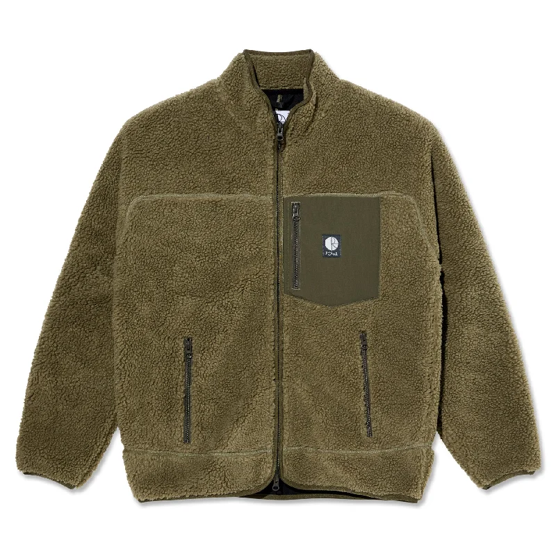 Polar Skate Co. Kiki Jacket Khaki Green Monochromatic All