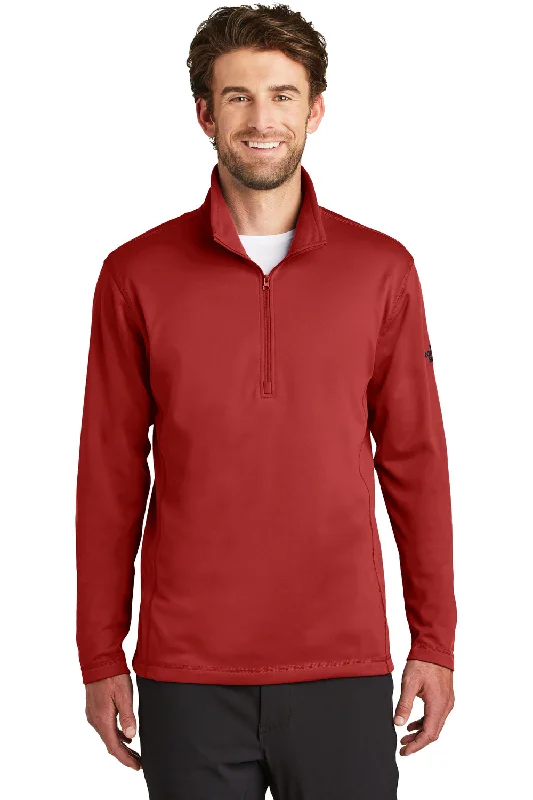 The North Face Mens Tech Pill Resistant Fleece 1/4 Zip Jacket - Cardinal Red - Closeout Elegant Men's Formal The North Face Mens Tech Pill Resistant Fleece 1/4 Zip Jacket - Cardinal Red - Closeout Elegant Men's Formal