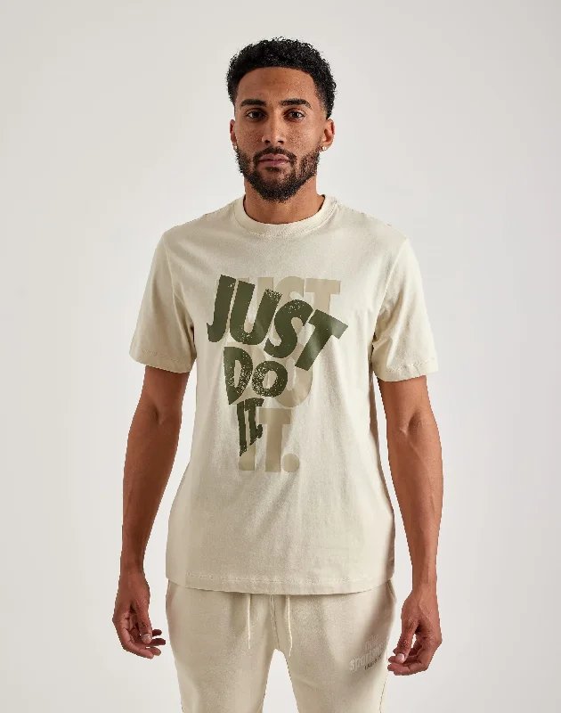 Nike  Just Do It Tee Unique Men's Upcycled