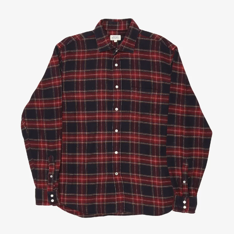 Paul Flannel Shirt Cozy Men's Winter