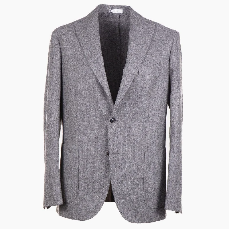 Boglioli Flannel Wool 'K Jacket' Sport Coat Streetwear Style