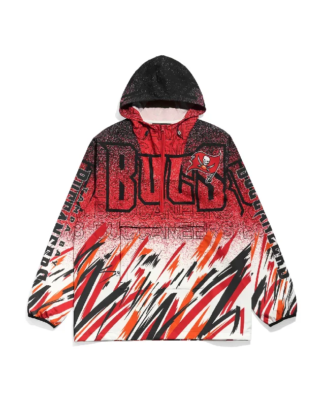 Tampa Bay Buccaneers Sketch Anorak Jacket Youthful Men's Anime