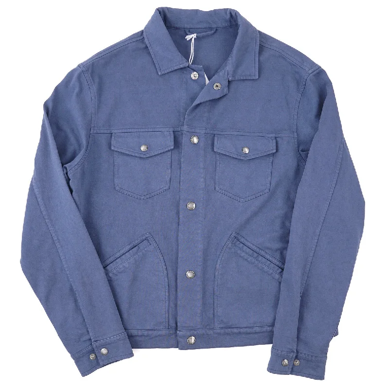 Manto Jersey Cotton Trucker Jacket Confident Men's Power