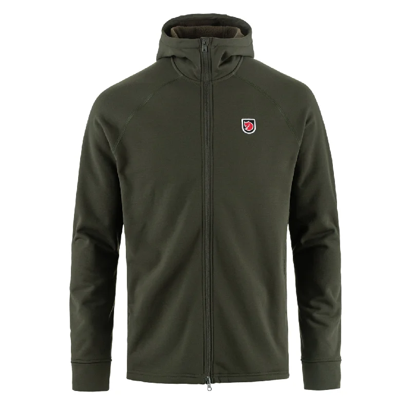 Fjallraven Expedition Fleece Hoodie Deep Forest Beach