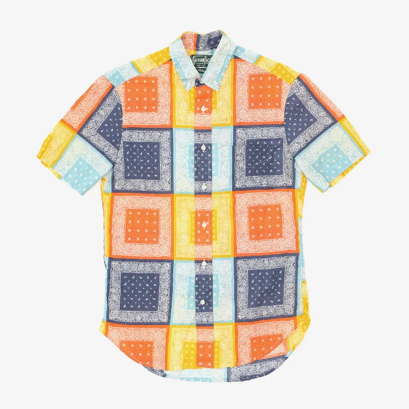 Bandana S/S Shirt Elegant Men's Cashmere
