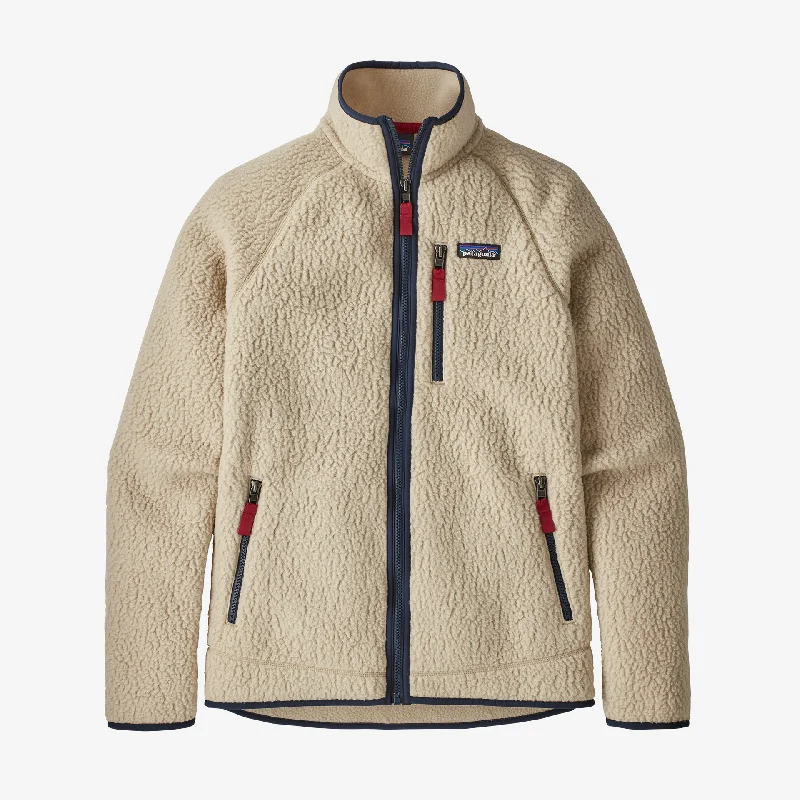 Men's Retro Pile Jacket Streetwear Style