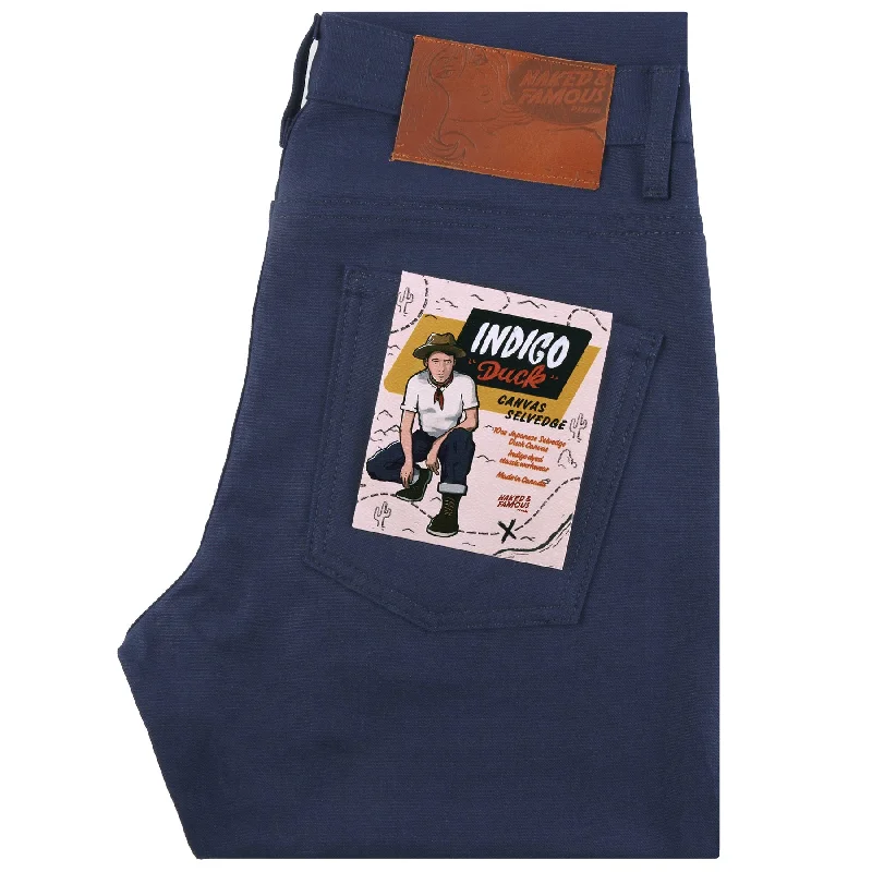 Super Guy - Indigo Duck Canvas Selvedge Bold Men's Statement