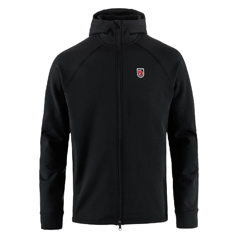 Fjallraven Expedition Fleece Hoodie Black Relaxed Men's Australian 
