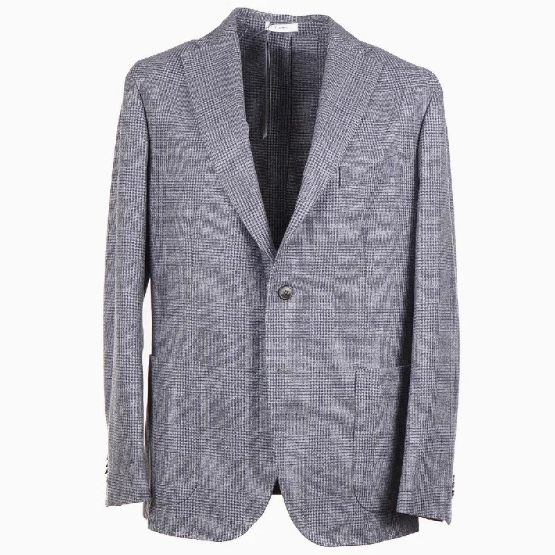 Boglioli Brushed Flannel Wool 'K Jacket' Suit British Gentleman Style