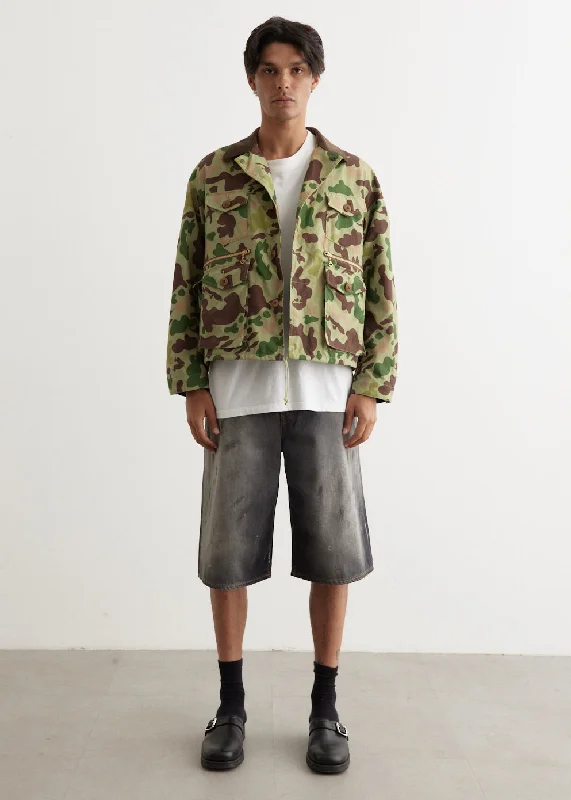 Fishunting Jacket Youthful Men's Anime