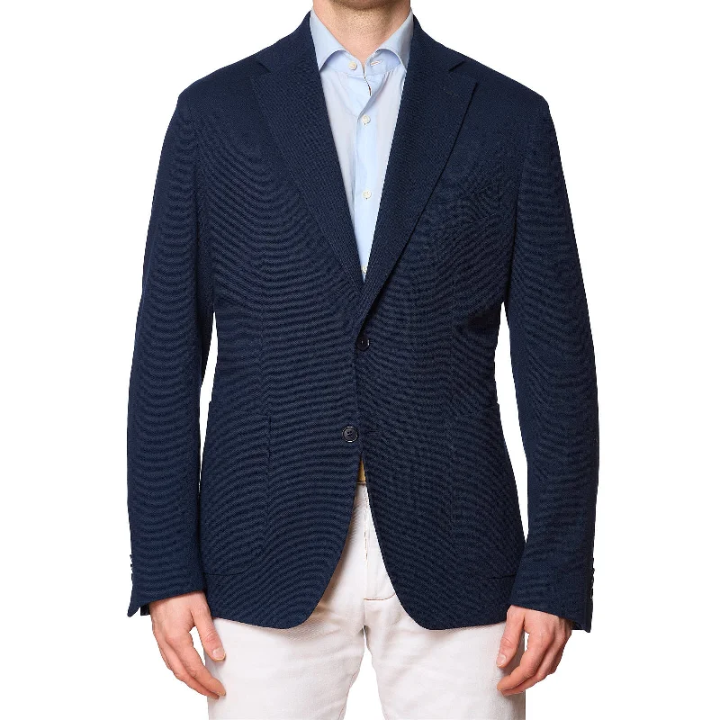 SARTORIA PARTENOPEA Blue Cotton Jacket EU 54 NEW US 44 Current Model Sporty Men's Athleisure SARTORIA PARTENOPEA Blue Cotton Jacket EU 54 NEW US 44 Current Model Sporty Men's Athleisure