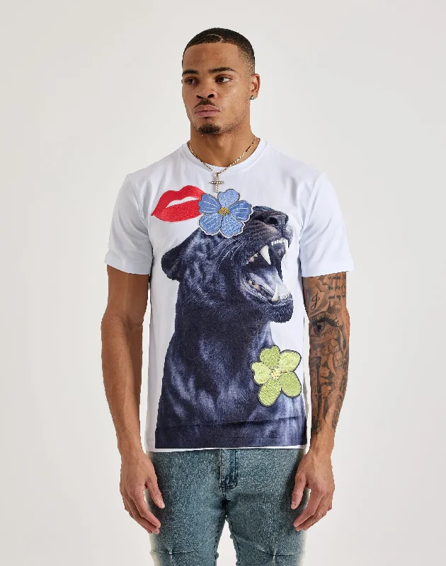 Roku Studio Love Panther Tee Refined Men's Velvet