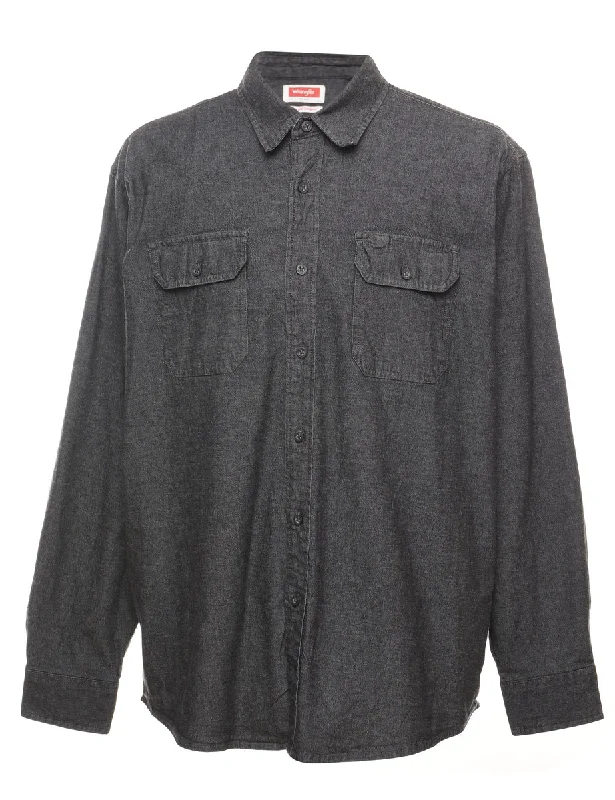 Wrangler Denim Shirt - XL Stylish Men's Tropical 