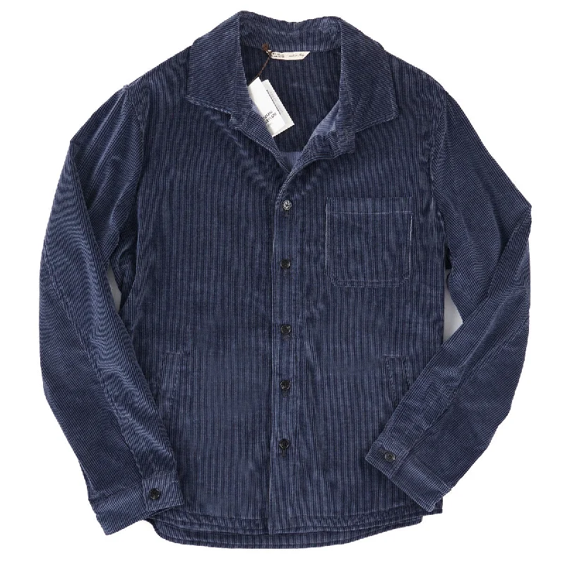 Maurizio Baldassari Cotton-Cashmere Overshirt Tough Men's Military