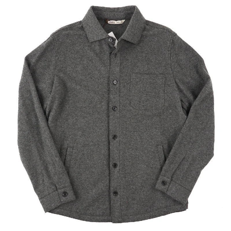 Maurizio Baldassari Solferino Cashmere Overshirt Bold Men's Statement