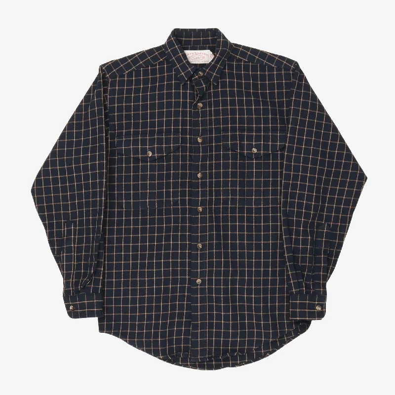Wool Work Shirt Relaxed Men's Beach
