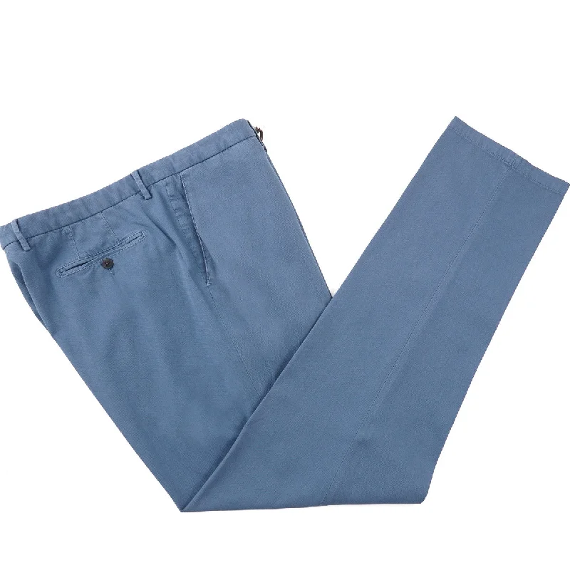 Boglioli Regular-Fit Woven Cotton Pants Rugged Men's Outdoor 