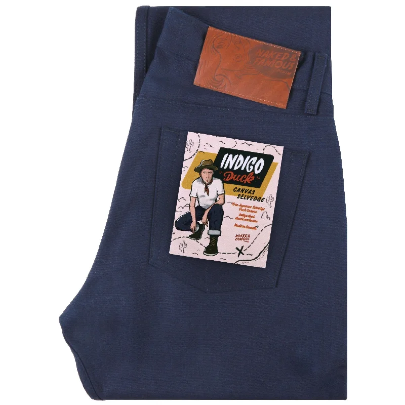 Weird Guy - Indigo Duck Canvas Selvedge Organic