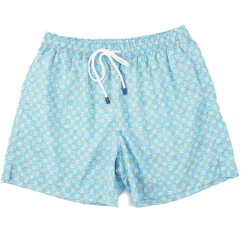 Fedeli 'Madeira' Printed Swim Trunks Artistic Men's Avant