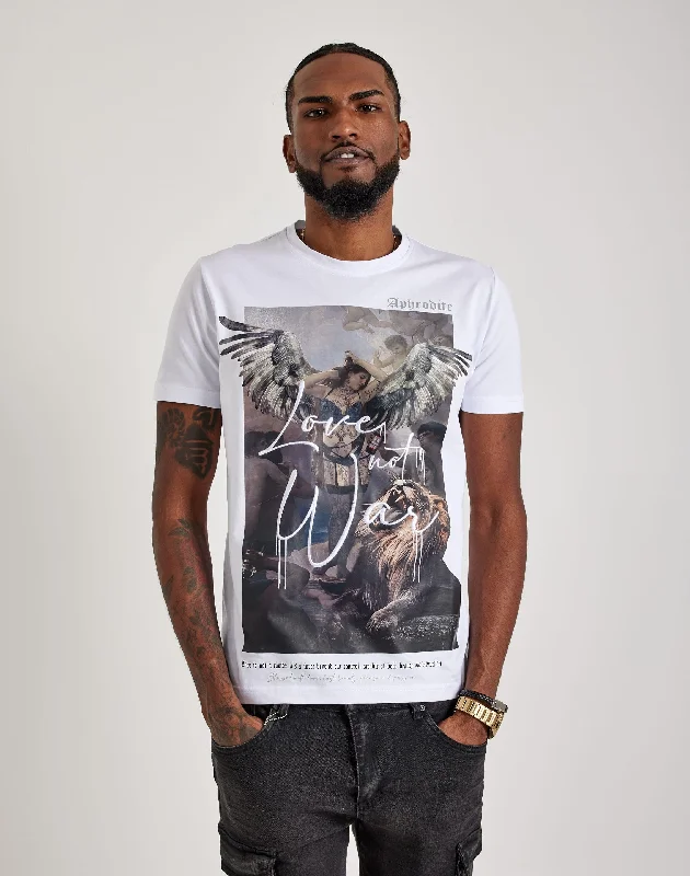 Blessed UK Aphrodite Love Not War Tee Tough Men's Tactical